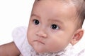 Serious baby face Royalty Free Stock Photo