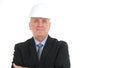 Serious Engineer Manager Presentation Construction Company Image