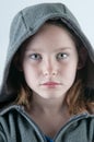 Serious girl Royalty Free Stock Photo