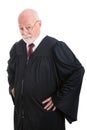 Serious Judge Royalty Free Stock Photo