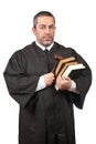 Serious male judge Royalty Free Stock Photo