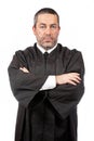 Serious male judge Royalty Free Stock Photo