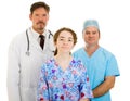 Serious Medical Team Royalty Free Stock Photo