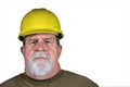 Serious Tough Construction Worker Royalty Free Stock Photo
