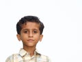 Serious Young Asian Boy Royalty Free Stock Photo