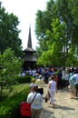 Sermon in the churchyard