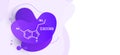 Serotonin hormone structural chemical formula