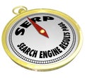 SERP Search Engine Results Page Compass Internet Website Optimization