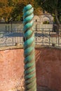 Serpent Column Royalty Free Stock Photo