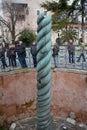 The Serpent Column, Istanbul, Turkey Royalty Free Stock Photo