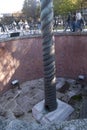 Serpent column in Istanbul Royalty Free Stock Photo