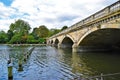 Serpentine Bridge, Hyde Park, London Royalty Free Stock Photo