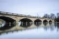 Serpentine Bridge, Hyde Park, London Royalty Free Stock Photo