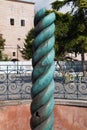 Serpentine Column Royalty Free Stock Photo