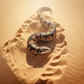 Serpentine Journey: Kingsnake in the Desert