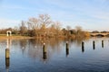 The Serpentine Lake in Hyde Park Royalty Free Stock Photo