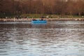 The Serpentine Lake in Hyde Park Royalty Free Stock Photo