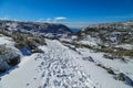 Serra da Estrela with snow