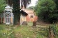 Serra Moresca, example of Roman Liberty style in the park of Villa Torlonia in Rome, Italy