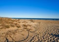 Serradal beach in Grao de Castellon Spain Royalty Free Stock Photo