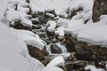 The Serrai di Sottoguda in the Dolomites Royalty Free Stock Photo