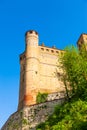 Serralunga d``Alba castle, Piedmont Italy Royalty Free Stock Photo