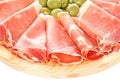 Serrano Ham Royalty Free Stock Photo