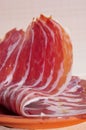 Serrano ham tapas Royalty Free Stock Photo