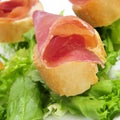 Serrano ham tapas Royalty Free Stock Photo