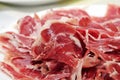 Serrano ham tapas Royalty Free Stock Photo