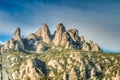 Serrated mountain landscape, Montserrat, Catalonia