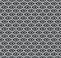 Serration or zigzag seamless abstract pattern monochrome or two Royalty Free Stock Photo