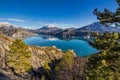 Serre Poncon Lake in Winter, Southern French Alps, France