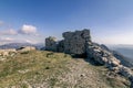 Serrella Castle or Qashtal Castle in Castell de Castells, Alicante.