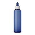 Serum cosmetic liquid, dropper bottle 3d vector