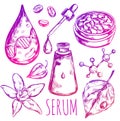 Serum Drop Cream Elements