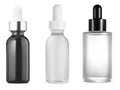 Serum dropper bottle vector mockup. Cosmetic oil Royalty Free Stock Photo