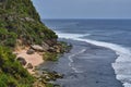 Seruni beach at southern area of Yogyakarta