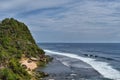 Seruni beach at southern area of Yogyakarta