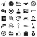 Serv. Icons Set, Simple Style