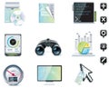 Server administration icons. Part 1 Royalty Free Stock Photo