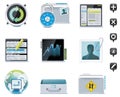 Server administration icons. Part 2 Royalty Free Stock Photo