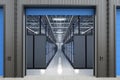 Server computers in warehouse