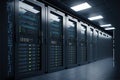 The server control center for an internet providerGenerative AI