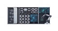 Server Data Center with Machine Learning and Artificial Intelligence System in Operation Showing Robotic Arm Assembling Royalty Free Stock Photo