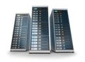 IT server grid Royalty Free Stock Photo