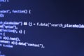 Server logs analysis. Website programming code.