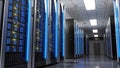 Server racks in server room data center Royalty Free Stock Photo