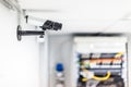 Server room cctv Royalty Free Stock Photo