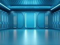 Server room, exploring the complex world of data centers, cloud computing, and network infrastructure Royalty Free Stock Photo